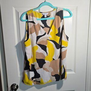 Women's Lightweight, Flowy Tank Top (Blouse), L